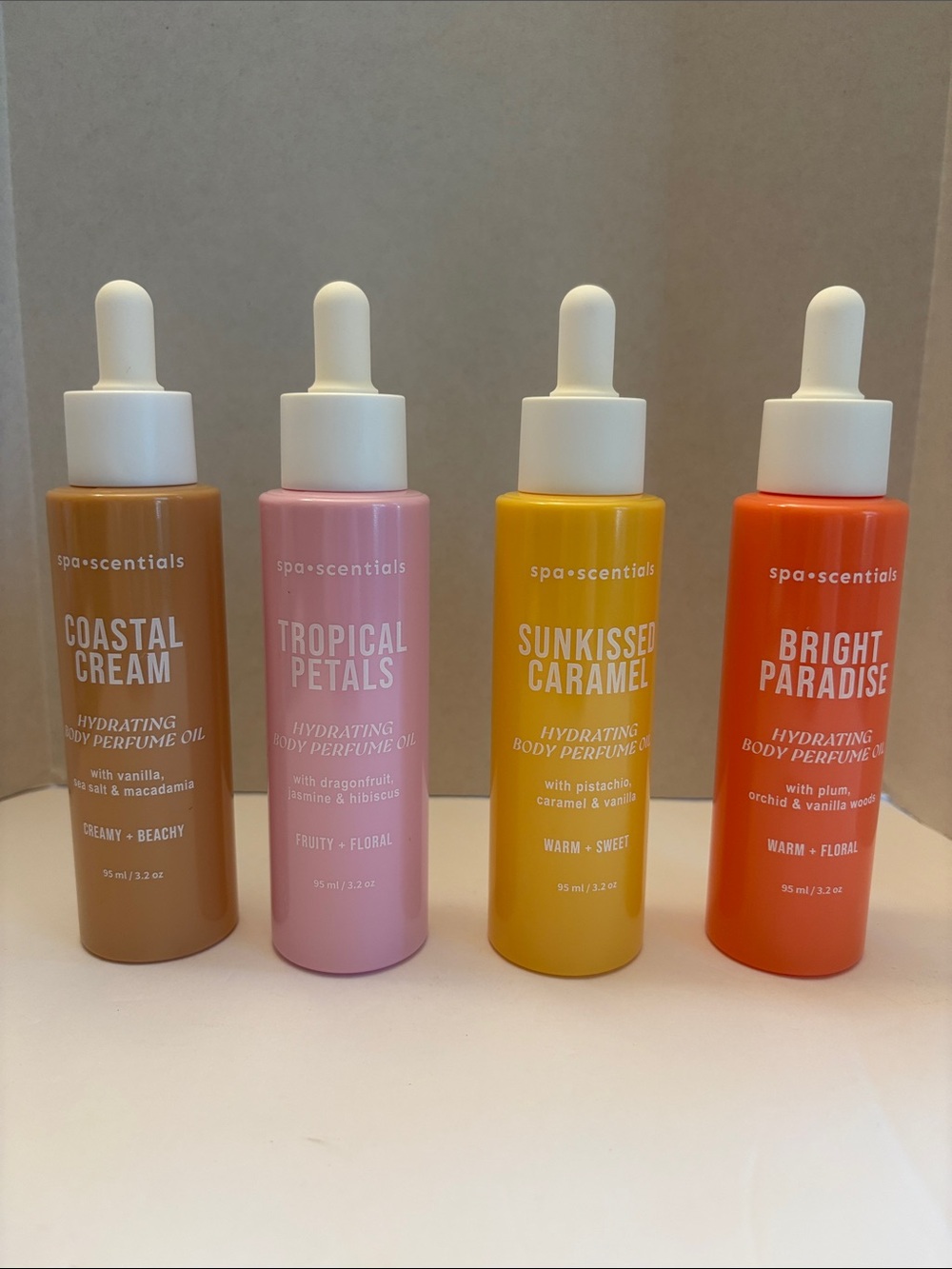SpaScentials Hydrating Body Oil (SOL Scents) Choose your favorite 3.2 oz